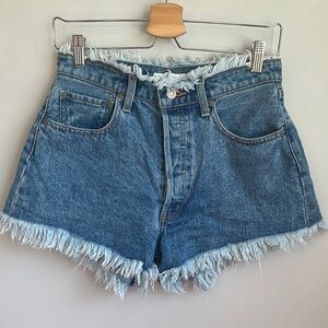 Moussy Raw Hem Shorts SZ 2 ( Medium)